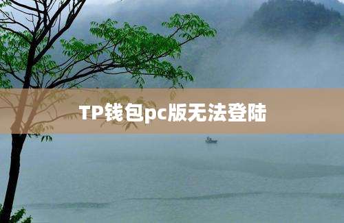 TP钱包pc版无法登陆