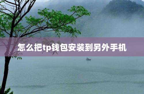 怎么把tp钱包安装到另外手机