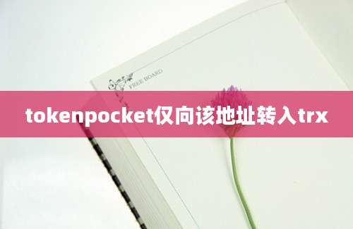 tokenpocket仅向该地址转入trx