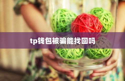 tp钱包被骗能找回吗
