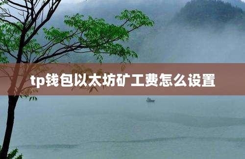 tp钱包以太坊矿工费怎么设置