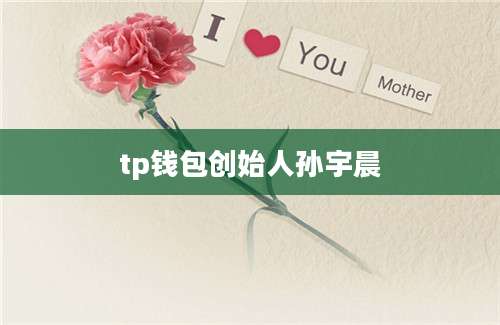 tp钱包创始人孙宇晨