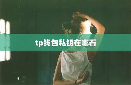 tp钱包私钥在哪看