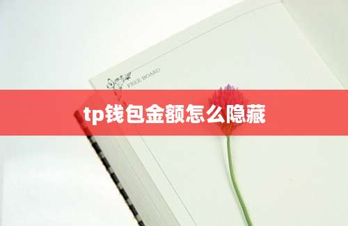tp钱包金额怎么隐藏