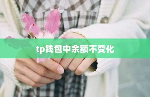 tp钱包中余额不变化