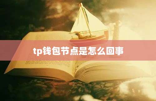 tp钱包节点是怎么回事