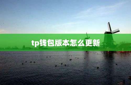 tp钱包版本怎么更新