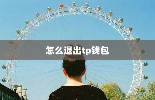 怎么退出tp钱包