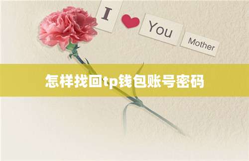 怎样找回tp钱包账号密码