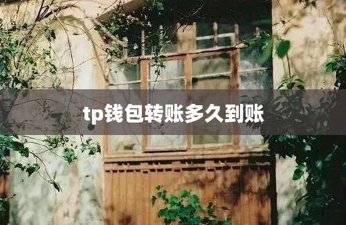 tp钱包转账多久到账