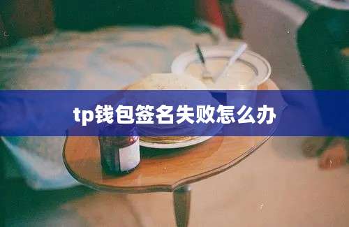 tp钱包签名失败怎么办