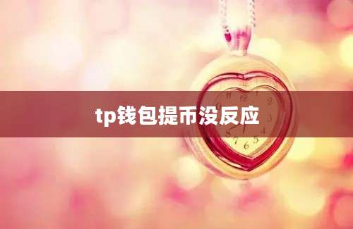 tp钱包提币没反应