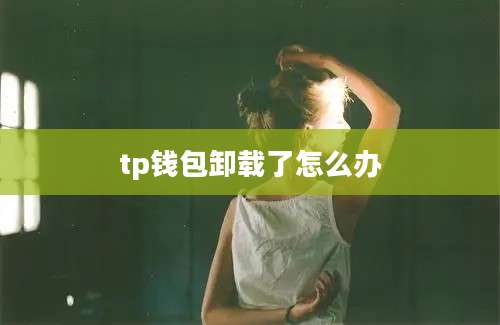 tp钱包卸载了怎么办