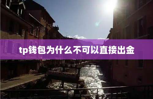 tp钱包为什么不可以直接出金