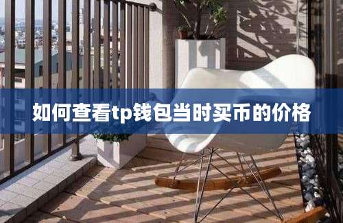 如何查看tp钱包当时买币的价格