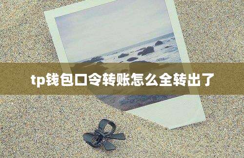 tp钱包口令转账怎么全转出了