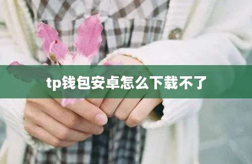 tp钱包安卓怎么下载不了
