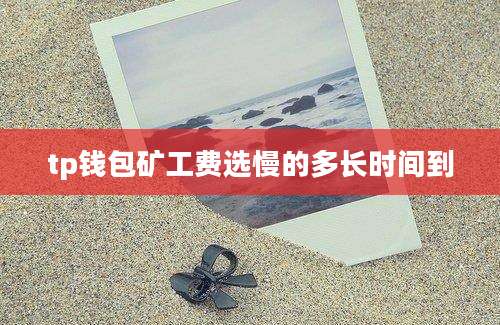 tp钱包矿工费选慢的多长时间到