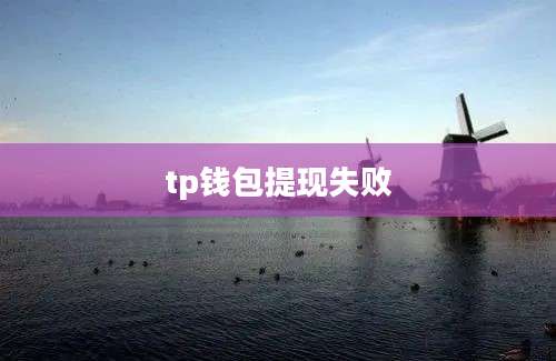tp钱包提现失败