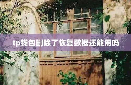 tp钱包删除了恢复数据还能用吗