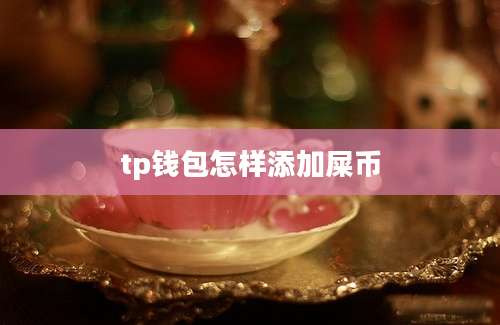 tp钱包怎样添加屎币
