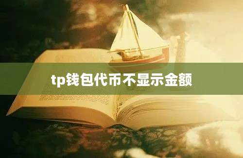 tp钱包代币不显示金额