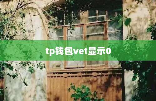 tp钱包vet显示0