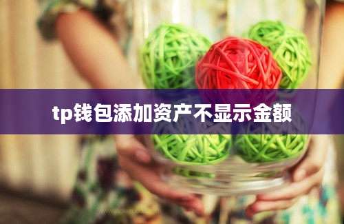 tp钱包添加资产不显示金额