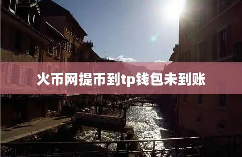 火币网提币到tp钱包未到账