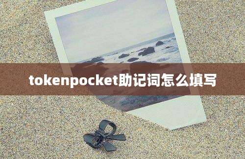 tokenpocket助记词怎么填写