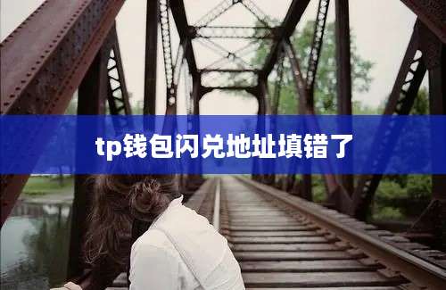 tp钱包闪兑地址填错了