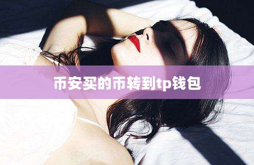 币安买的币转到tp钱包