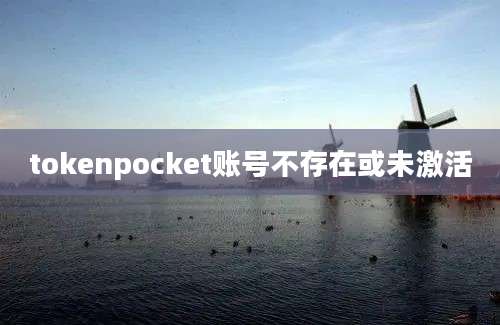 tokenpocket账号不存在或未激活
