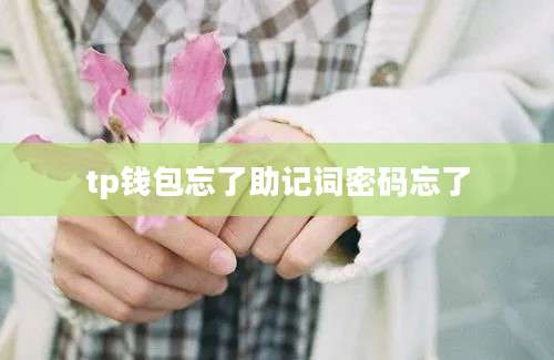 tp钱包忘了助记词密码忘了