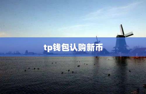 tp钱包认购新币