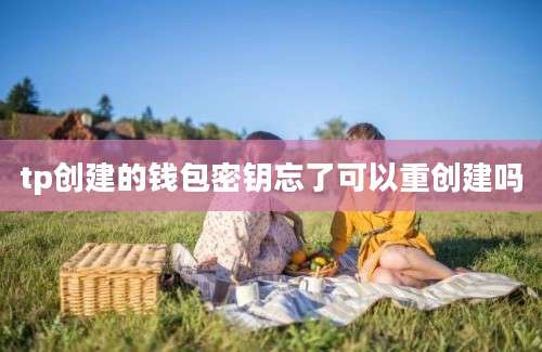 tp创建的钱包密钥忘了可以重创建吗