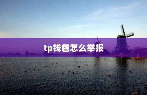 tp钱包怎么举报