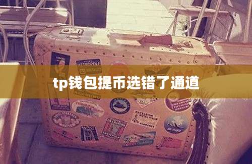 tp钱包提币选错了通道