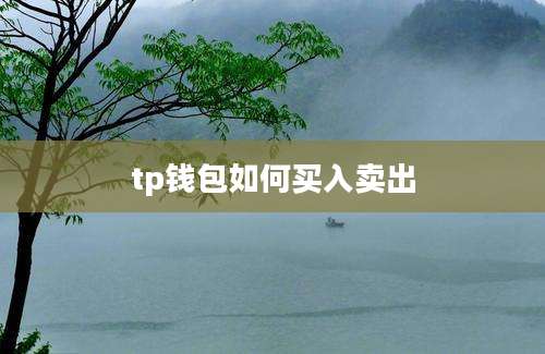 tp钱包如何买入卖出
