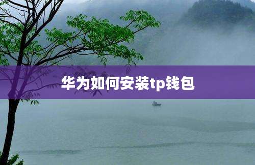 华为如何安装tp钱包